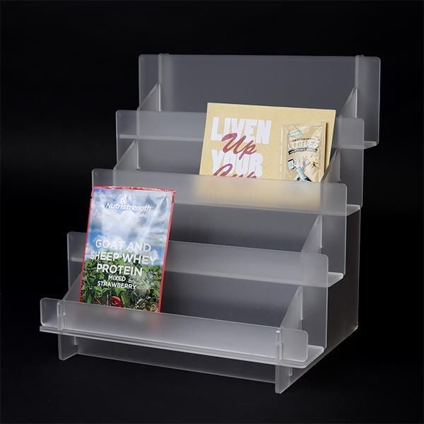 Pleksi Raflı Ürün Tanıtım Standı