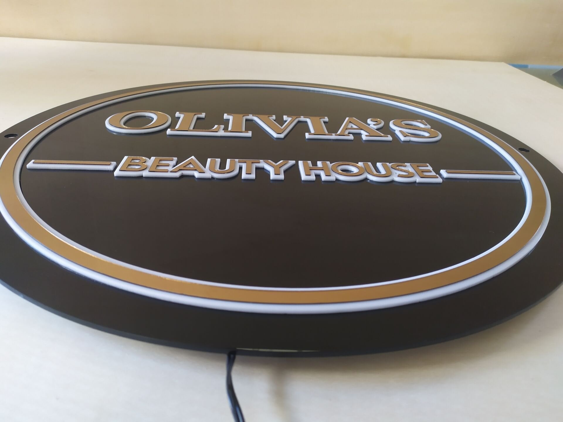 Dekoratif Daire Tabela