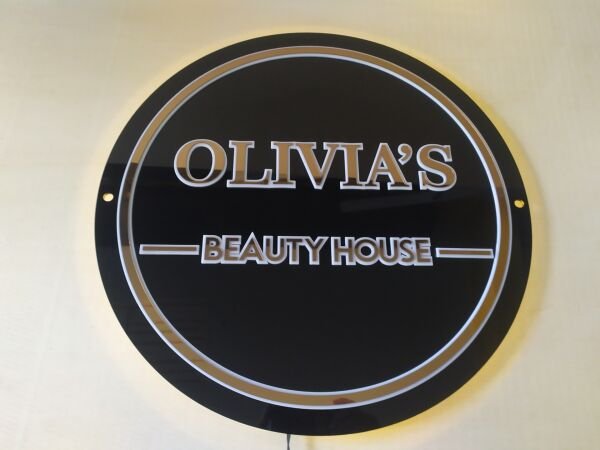 Dekoratif Daire Tabela