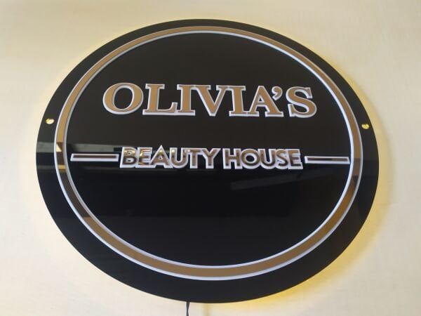 Dekoratif Daire Tabela