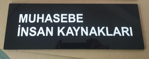 Pleksi Ofis İsimlikleri