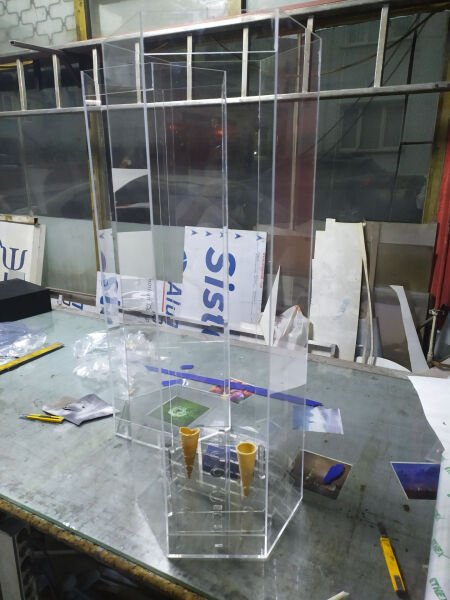 Dondurma Külahı Koruma Pleksi